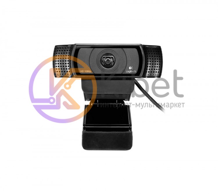 Web камера Logitech C920 PRO HD, Black, 1920x1080 30 fps, стереомикрофон с функц