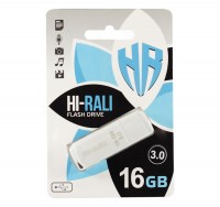USB 3.0 Флеш накопитель 16Gb Hi-Rali Taga series White (HI-16GB3TAGWH)