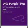 Жесткий диск 3.5' 10Tb Western Digital Purple Pro, SATA3, 256Mb, 7200 rpm (WD101