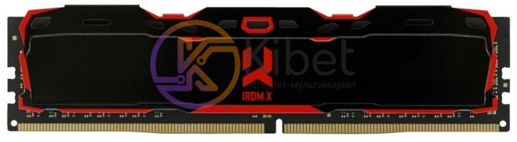 Модуль памяти 8Gb DDR4, 2666 MHz, Goodram Iridium X, Black, 16-18-18, 1.2V, с ра