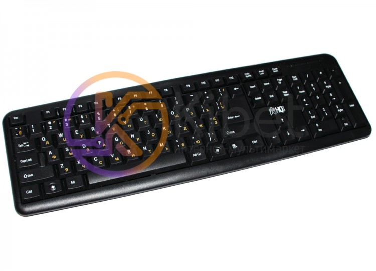 Клавиатура HQ-Tech KB-001 Black, USB