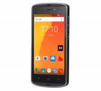 Смартфон Nomi i5070 Iron-X Black, 2 Sim, сенсорный емкостный 5' (1280х720) IPS,