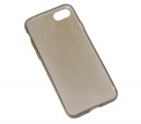 Накладка ультратонкая силиконовая для смартфона Apple iPhone 7 7s Dark Transpare