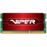 Модуль памяти SO-DIMM, DDR4, 8Gb, 2666 MHz, Patriot Viper 4, 1.2V, CL18 (PV48G26