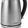 Чайник Gorenje K17S, Grey, 2000W, 1.7 л, отключение при закипании, защита от пер