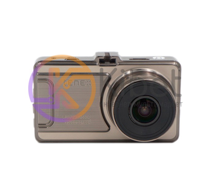 Автомобильный видеорегистратор Tenex ProCam S2 3', 1 камера, 1920x1080 (30 fps),