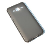 Накладка силиконовая для смартфона Samsung J3 J320 Dark Transparent