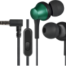 Наушники Defender Pulse 470 Black-Green, Mini jack (3.5 mm) 4pin, вакуумные, каб