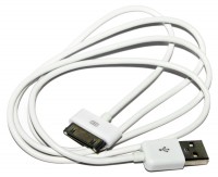 Кабель USB - iPhone 4, Extradigital, White, 1 м (KBD1650)