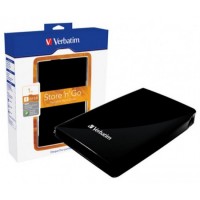 Внешний жесткий диск 1Tb Verbatim Store'n'Go, Black, 2.5', USB 3.0 (53023)