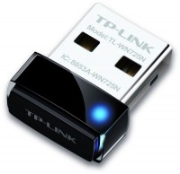 Сетевой адаптер USB TP-LINK TL-WN725N Wi-Fi 802.11g n 150Mb, USB 2.0, миниатюрны