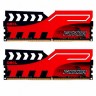 Модуль памяти 4Gb x 2 (8Gb Kit) DDR4, 2400 MHz, Geil Evo Forza Red, 16-16-16-36,