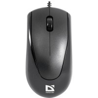 Мышь Defender Optimum MB-150, Black, PS 2, оптическая, 800 dpi, 3 кнопки, 1.5 м