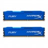 Модуль памяти 4Gb x 2 (8Gb Kit) DDR3, 1600 MHz, Kingston HyperX Fury, Blue, 10-1