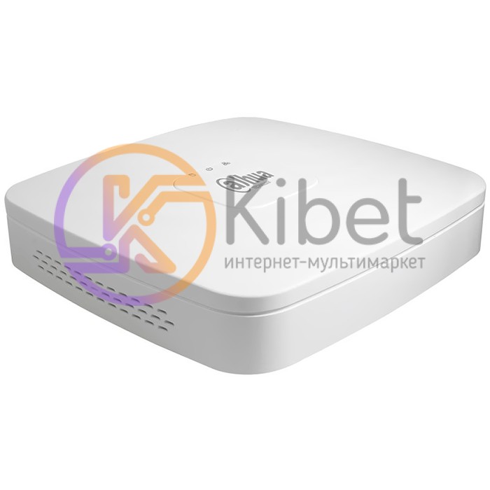 IP Видеорегистратор Dahua DH-NVR2108-S2, White, 8 каналов, H.264+ H.264, 2xRCA,