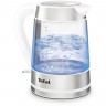 Чайник Tefal KI730132 White, 2200W, 1.7 л, дисковый, с подсветкой, стекло