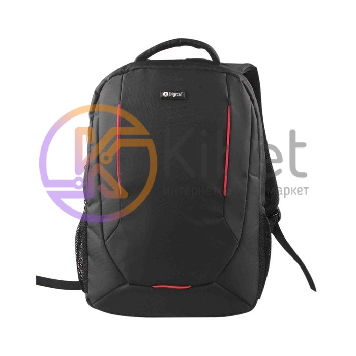 Рюкзак для ноутбука 16' X-Digital Corato 416, Black, полиэстер, 450 х 290 х 90 м