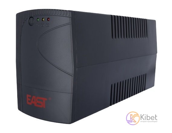 ИБП EAST EA-650U IEC Black, 650VA, 360W, USB, линейно-интерактивный, 3 розетки