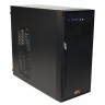 Корпус GTL 5850 Black 450W, 80mm, Micro ATX Mini ITX, 2 x 3.5mm, USB2.0 x 2, U