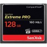Карта памяти CompactFlash, 128Gb, SanDisk Extreme Pro, R160 W150 MB s (SDCFXPS-1