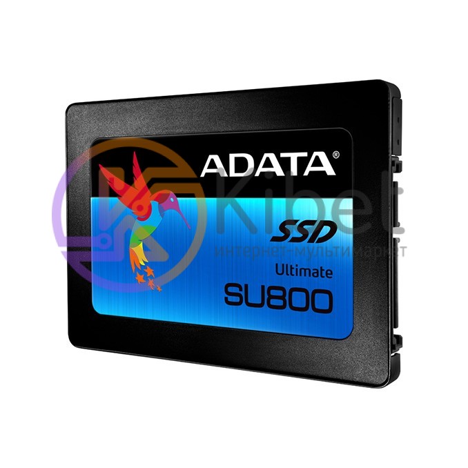 Твердотельный накопитель 256Gb, ADATA Ultimate SU800, SATA3, 2.5', 3D TLC, 560 5