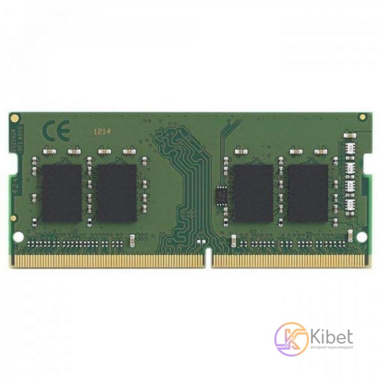 Модуль памяти SO-DIMM, DDR4, 16Gb, 3200 MHz, Kingston, 1.2V, CL22 (KVR32S22S8 16