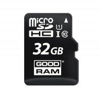 Карта памяти microSDHC, 32Gb, Class10 UHS-I, Goodram, без адаптера (M1A0-0320R12