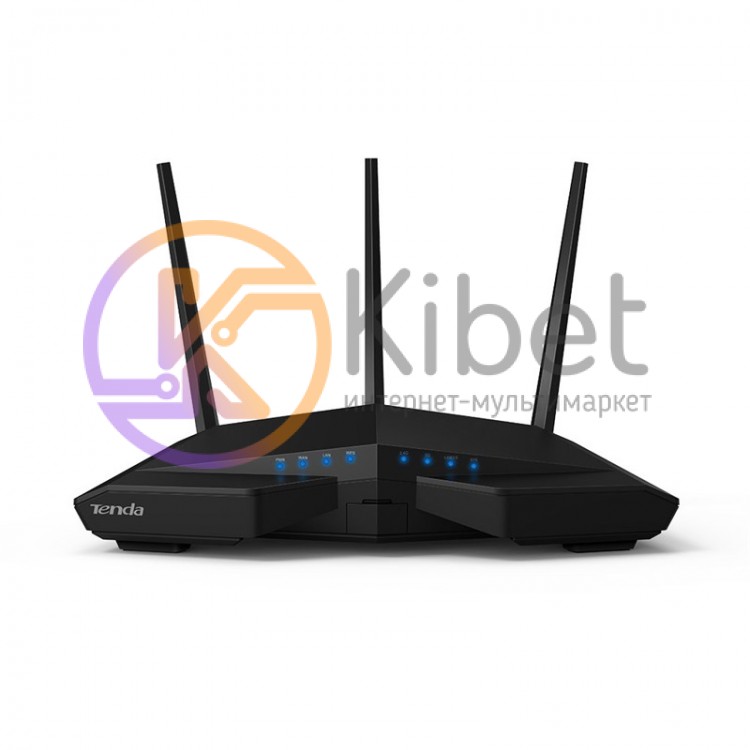 Интернет-шлюз Tenda AC18 Wi-Fi 802.11ac, AC1900, 1.9Gbps 4x1GE LAN, 1x1GE WAN, 1