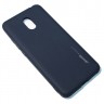 Накладка силиконовая для смартфона Meizu M6, SMTT matte, Dark blue