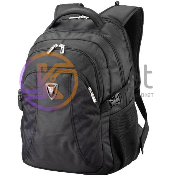 Рюкзак 16' Sumdex PON-380BK, Black, полиэстер, 26,7 x 39,4 x 3,8 см