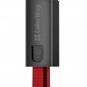 Кабель USB - micro USB 0.2 м ColorWay Red, 2.4A (CW-CBUM022-RD)