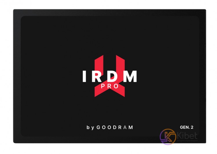 Твердотельный накопитель 1Tb, Goodram IRDM Pro (Gen.2), SATA3, 2.5', 3D TLC, 555