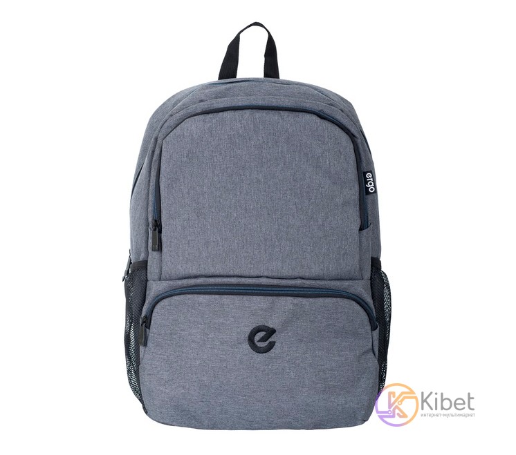 Рюкзак для ноутбука 15.6' Ergo Santander 316, Grey, полиэстер, 370 х 300 х 50 мм