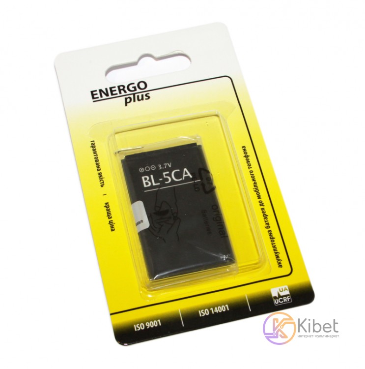 Аккумулятор Nokia BL-5CA, Energo Plus, 700 mAh (1100, 2330, 2730, 6230, 6670, 76