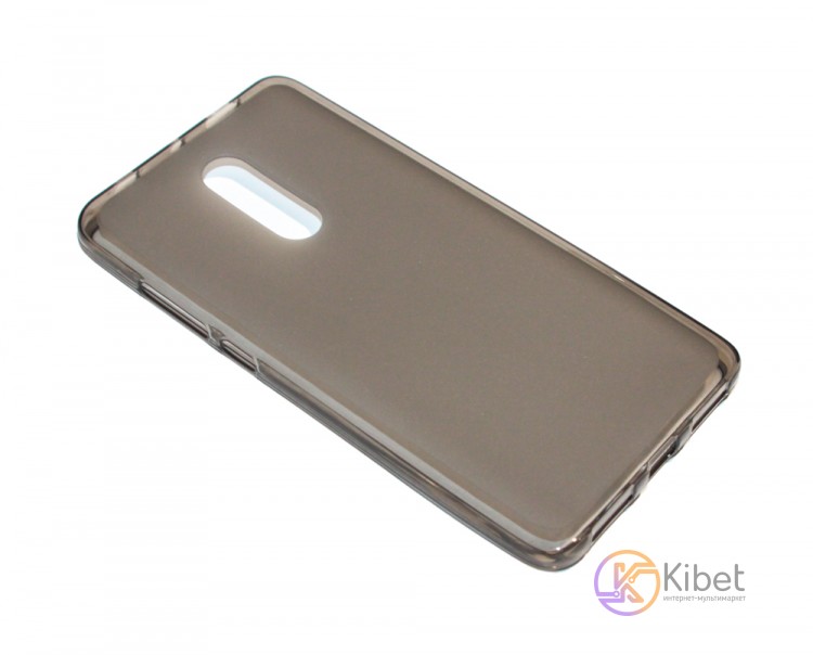 Накладка силиконовая для смартфона Xiaomi Redmi Note 4X (Global) Dark Transparen