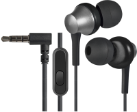 Наушники Defender Pulse 470, Black Gray, 3.5 мм (4-pin), микрофон и кнопка ответ