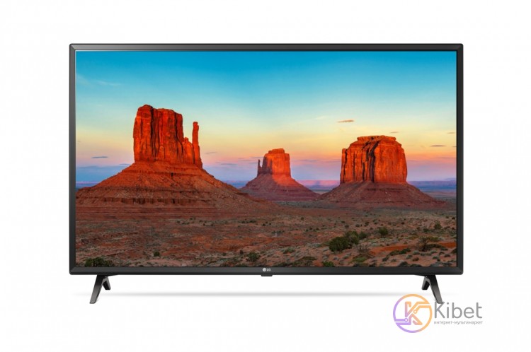 Телевизор 43' LG 43UK6300PLB, LED Ultra HD 3840х2160 100Hz, Smart TV, HDMI, USB,