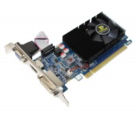 Видеокарта GeForce GT710, Manli, 2Gb DDR3, 64-bit, VGA DVI HDMI, 954 1600MHz, Lo
