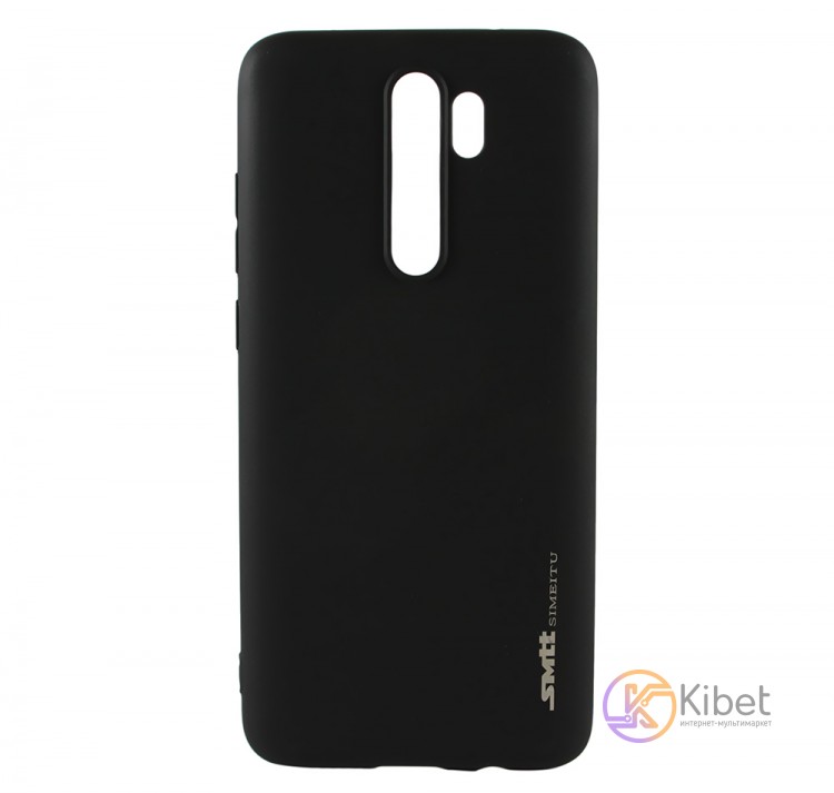 Накладка силиконовая для смартфона Xiaomi Redmi Note 8 Pro, SMTT matte, Black