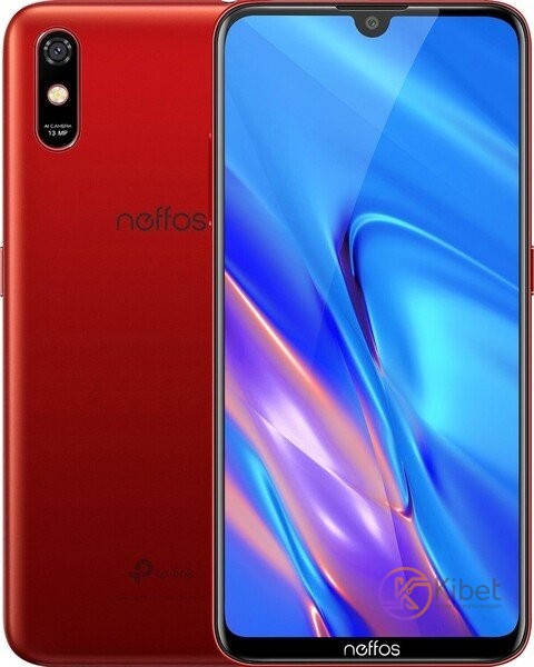 Смартфон Neffos С9 Max (TP7062A85) Red, 2 Sim, сенсорный емкостный 6.09' (1520х7