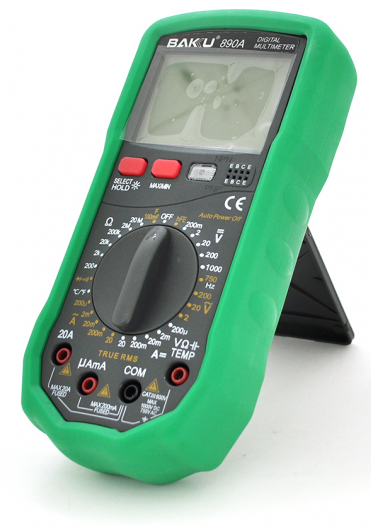 Мультиметр Bakku BA-890A Green