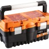 Ящик для инструмента Neo 16', пластмассовый, 462x256x242 мм, Black-Orange (84-10