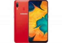 Смартфон Samsung Galaxy A30 (A305) Red, 2 NanoSim, сенсорный емкостный 6,4' (234