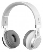 Наушники 2E V1 ComboWay ExtraBass Over-Ear Headset, White, Bluetooth V5.0, накла