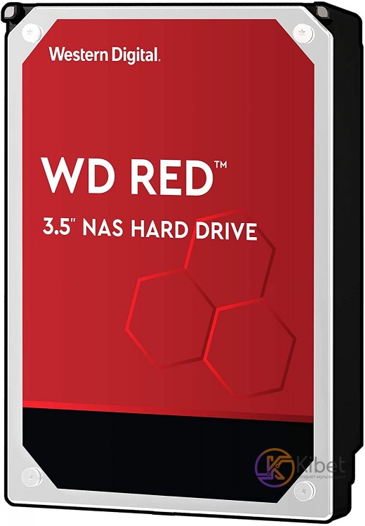 Жесткий диск 3.5' 10Tb Western Digital Red, SATA3, 256Mb, 5400 rpm (WD101EFAX)