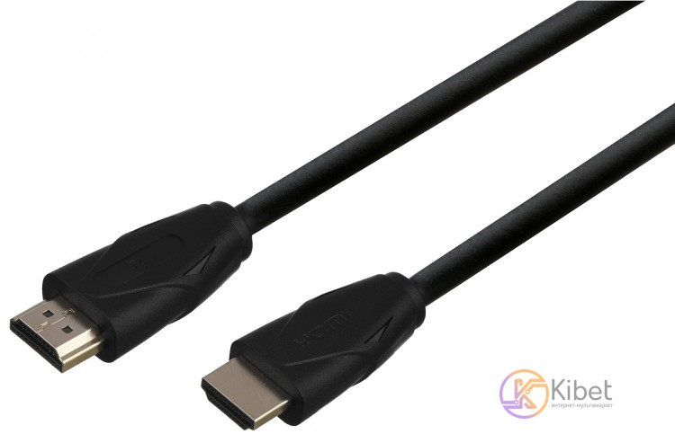 Кабель HDMI - HDMI, 2 м, Black, V2.0, 2E, позолоченные коннекторы (2EW-1002-2M)