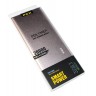 Универсальная мобильная батарея 20000 mAh, PZX, Rose Gold, 1xUSB, 5V 1A, кабель