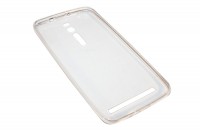 Накладка ультратонкая силиконовая для смартфона Asus Zenfone 2 (5,5') прозрачная