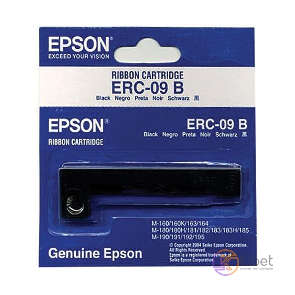 Картридж Epson ERC-09B, Black, M160 M180 M190 (C43S015354)