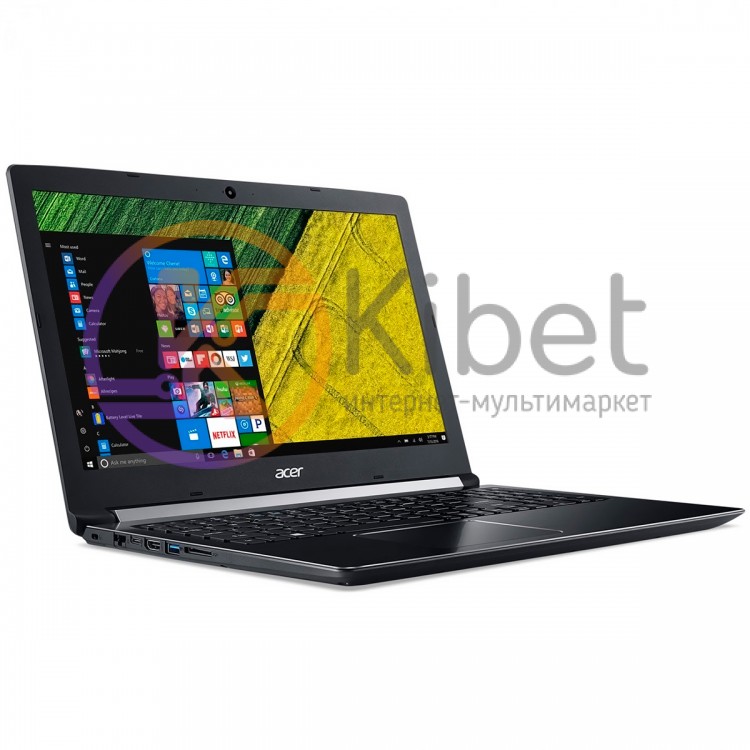 Ноутбук 15' Acer Aspire 5 A515-51G-56KV (NX.GVLEU.030) Black 15.6' матовый LED F